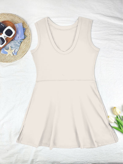 Fake Two-piece Anti-exposure Tight Exercise Fitness Yoga Tennis Skirt Sport Dress