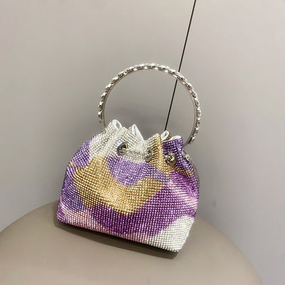 European And American Shiny Diamond Handbag For Women