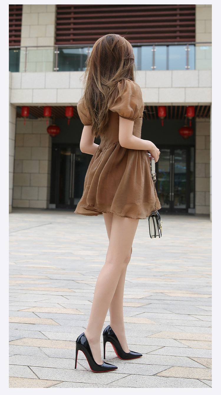 Large Size Pointed Toe 12cm Stiletto Heel High Heels