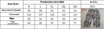 Slimming Casual Pants Hip Hop Retro Street Multi-pocket Camouflage Cargo Pants For Women Y2k Hip-hop Cargo Grunge Baggy Trousers