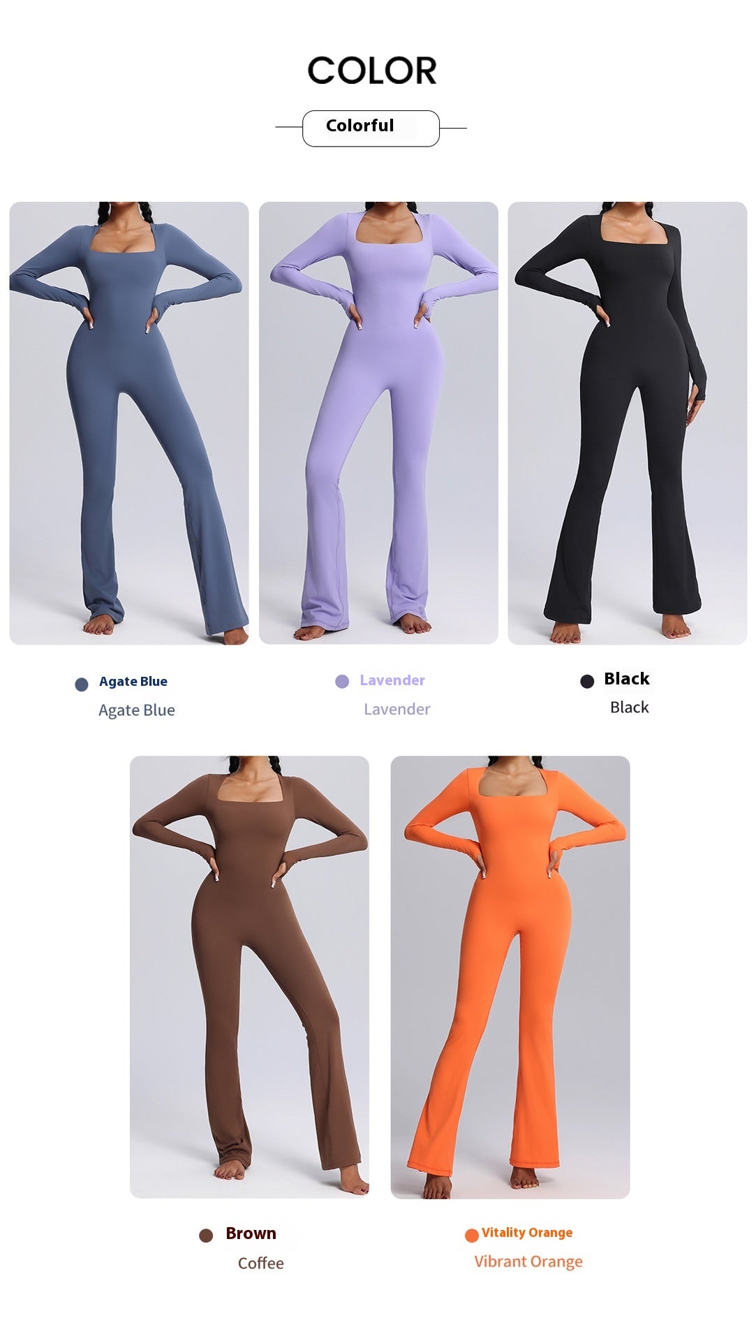 Women's Long Sleeve Yoga Jumpsuit High Elastic Breathability