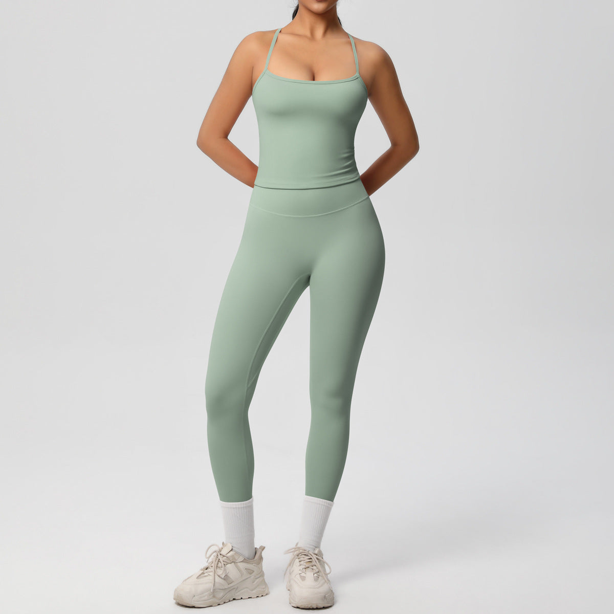 Back Tight Exercise Yoga Clothes Suit