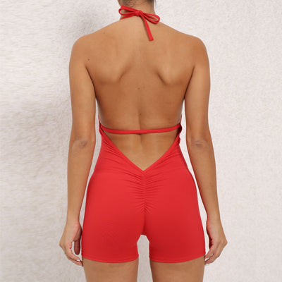 Skinny Peach Hip Jumpsuit Beauty Back Yoga Pants