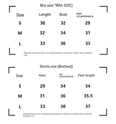 New Products In Stock Quick-drying Yoga Suit Sports Vest Yoga Shorts