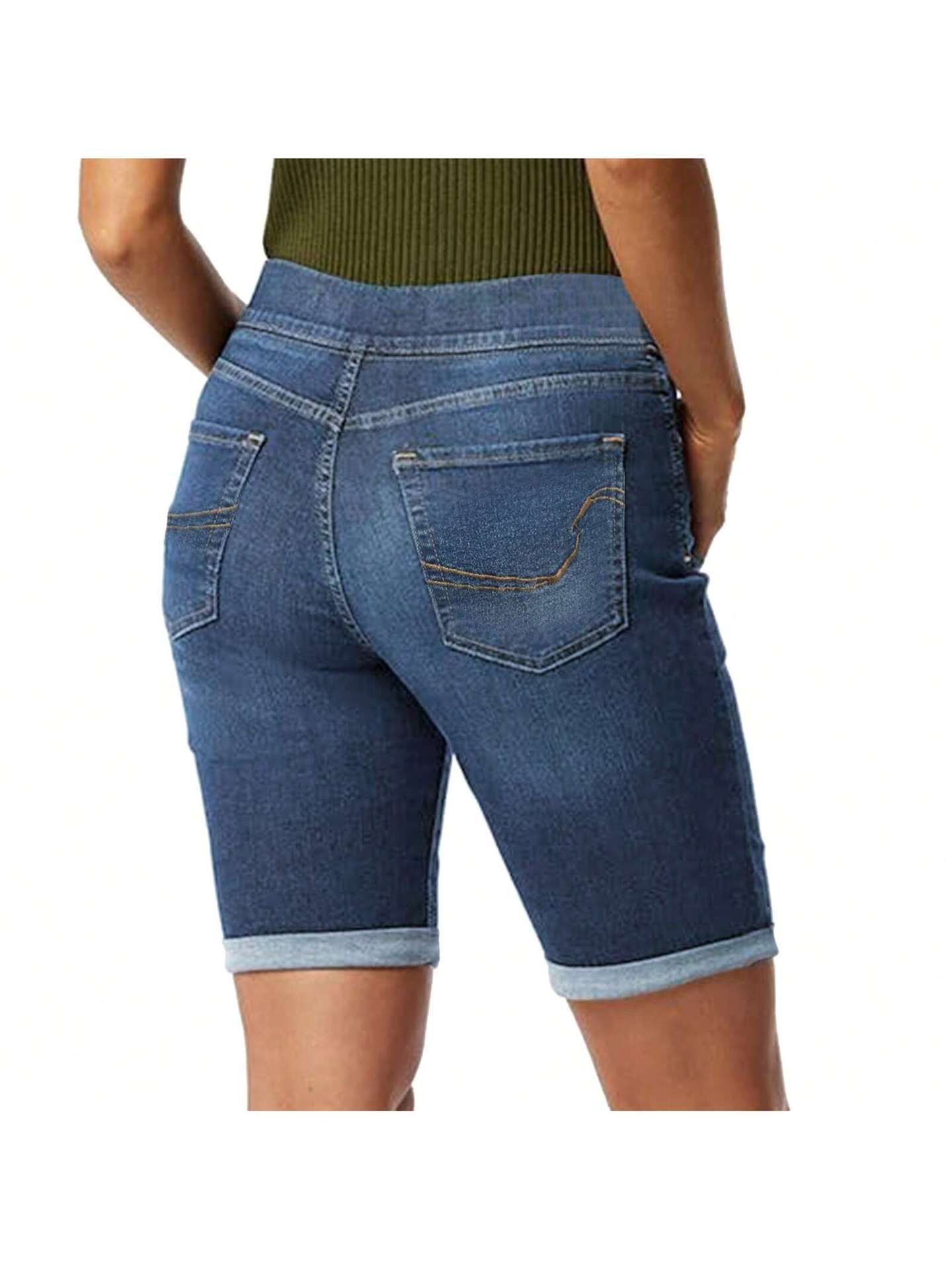 Women's Embroidered Casual Slim Fit All-matching Jeans