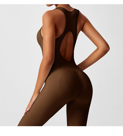 One-piece Yoga Pants Running Fitness Jumpsuit