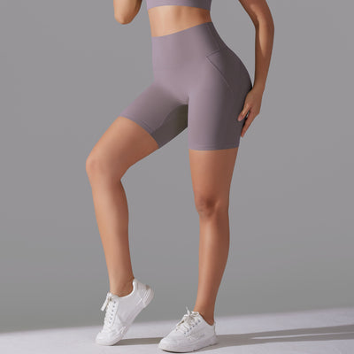 Women's High Waist Yoga Shorts
