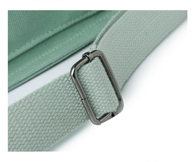 New Canvas Shoulder Bag Women Large Capacity Multi-pocket Handbags Casual Crossbody Shopper Bags For Students