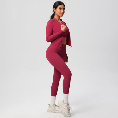Outdoor Sports Tight-fitting Yoga Outfit Set