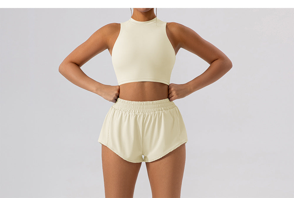 Women's Loose High Waisted Yoga Shorts